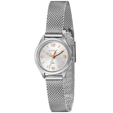 Imagem de Relógio Lince Feminino Ref: Lrmh271l25 S2sx Casual Mesh Prateado