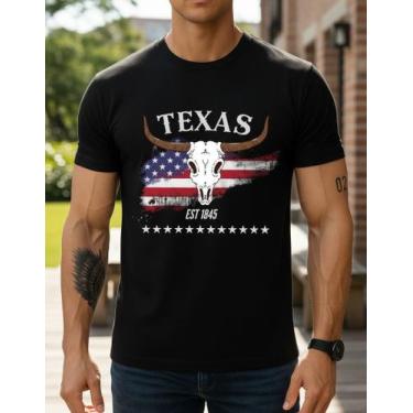 Imagem de Camisa Masculina Texas Country Rodeio Country Farm Cowboy - Streetwear