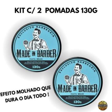 Imagem de Kit C/2 Cera Capilar Modeladora Efeito Brilho/Molhado Fixação Forte Ma