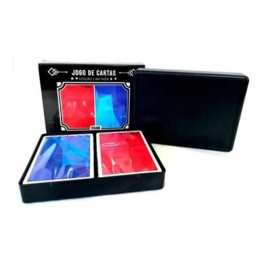 Imagem de 2 Baralhos Nylon Plástico 100% Profissional