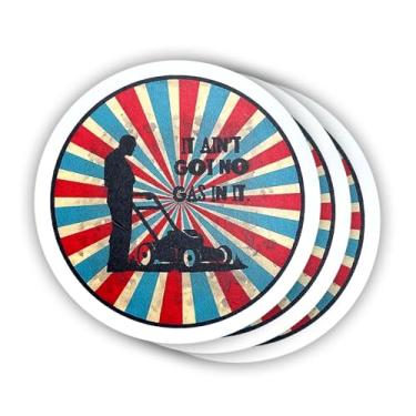 Imagem de (3 peças) Adesivo It Ain't Got No Gas in It com frases motivacionais sarcásticas com citação humorística decalque de vinil para Kindle, laptop, garrafa de água, capacete rígido de telefone, adesivo de