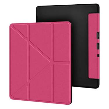 Imagem de Akacy Capa dobrável especial para Kindle Scribe Geração 2024 e 2022 de 10,2 polegadas, fina, fina, macia, flexível, borracha TPU, cantos de borda reforçada (8)