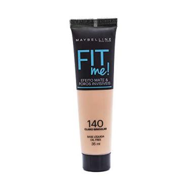 Imagem de Base Líquida Fit Me Cor 140, Maybelline, Claro