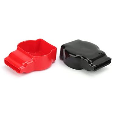 Imagem de Matybobe Tampas de terminal de bateria positiva negativa superior proteção universal carro motocicleta caminhão