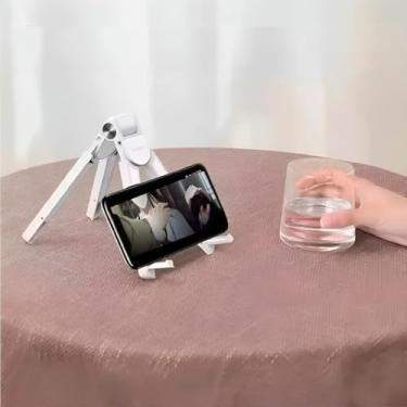 Imagem de Suporte Retrátil Dobrável Multiângulos – Ajustável e Portátil para Notebooks, Celulares e Livros | Ergonomia e Estabilidade em Qualquer Lugar