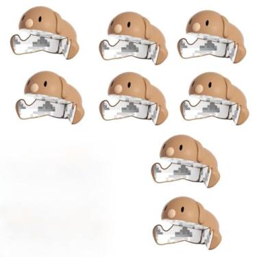 Imagem de Protetores de Cantos em Silicone 8-Pack Cute Cartoon para Móveis Bumper Almofada Bordas Mesa Afiadas Proteção Bebê Adesivo Anti-colisão Crianças