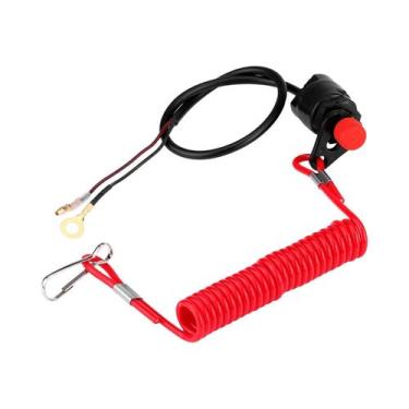 Imagem de Cabo De Segurança Para Interruptor De Parada De Motor De Barco Yamaha 