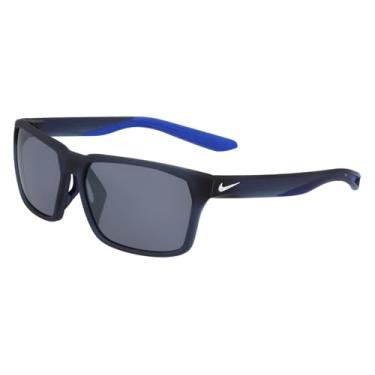 Imagem de Nike Óculos de sol masculinos modernos, Mt Midnight Navy/Silver Fla, 59