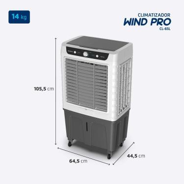Imagem de Climatizador de Ar 260W Wind Pro Mondial CL65L Branco 220V