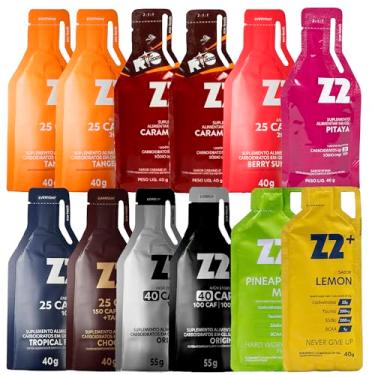 Imagem de Kit Maratona - My Z2 | Z2+ | My Half Box | 12un Energy Gel - Reposição de Energia Ultrarrápida - Suplemento Alimentar em Gel Líquido para Atletas de Alto Rendimento