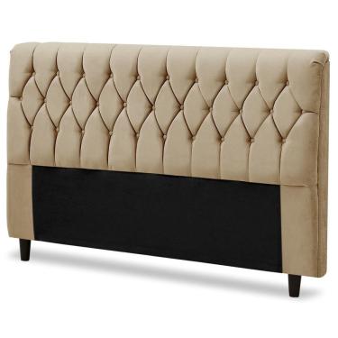 Imagem de Cabeceira Cama King Size Palladium Dobue Bege