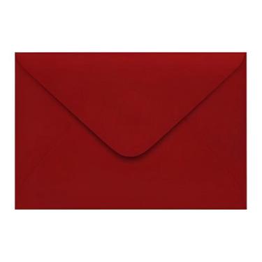 Imagem de Envelope Convite 160x235 com 100 Vermelho Vinho Pequim Scrity