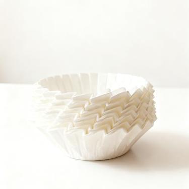 Imagem de QNZLIGHT 100 peças de papel basco descartável, forros de papel manteiga para assar, embalagens de bolo descartáveis para cheesecake, muffin, fritadeira a ar (12,7 cm)