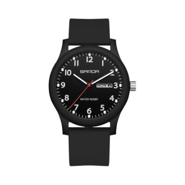 Imagem de Relógio De Pulso Masculino À Prova D'Água Com Pulseira De Silicone Lum