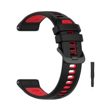 Imagem de Pulseira De Silicone Bicolor Para Garmin Forerunner 970 965 955 945 93