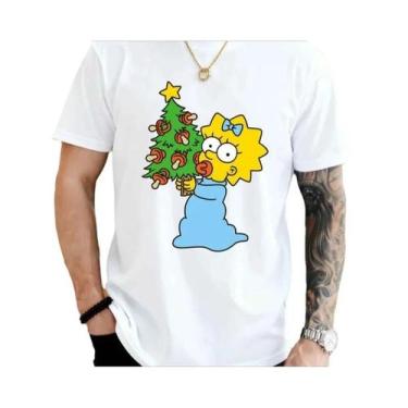 Imagem de Camiseta Casual Masculina De Verão Com Estampa Autorizada Da Árvore De