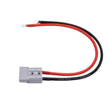 Imagem de Jiawu Fio Flexível do Silicone do Conector Rápido da Bateria para Empilhadeiras Elétricas 600V 120A 23,82" Cabo