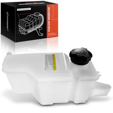 Imagem de A-Premium Reservatório de recuperação de transbordamento de refrigerante do motor [com tampa] Compatível com Hyundai Santa Fe 2001 2002 2003 2004 2005 2006, 2.4L 2.7L