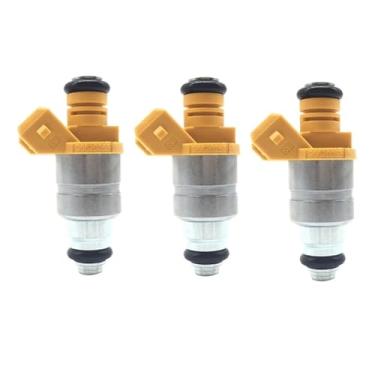 Imagem de 3 injetores de combustível 96620255 compatíveis com Chevrolet Matiz 0.8(M200, M250, KLYA) DAEWOO ADG02801 96351840 96518620