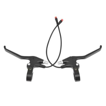 Imagem de CHMINGDE Alavanca de freio de bicicleta elétrica, alavancas de freio de corte elétrico, serve para Ebike Alça de freio de liga de alumínio Acessórios de bicicleta elétrica, 1