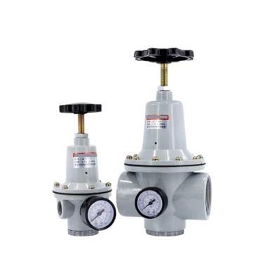 Imagem de 1 peça Compressor de ar pneumático QTY10 08 válvula redutora de pressão de ar 15 regulador de pressão 20 pressão 25 ar regulador de pressão 50/40(K)