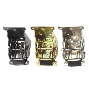 Imagem de Banqueta de mesa dobrável com dobradiça dobrável de 90 graus de espessura, acessórios de hardware de modificação RV 1 peça (preto)