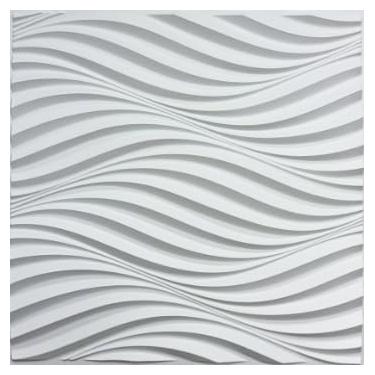 Imagem de Placa Painel Ripada 50x50cm - kit 20 peças 5m²(Sahara)