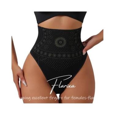 Imagem de Calcinha Modeladora De Cintura Alta Sem Costura Para Mulheres Flarixa,