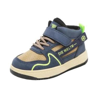 Imagem de Tênis Respirável Para Crianças Tamanho 21-32, Calçados Casuais Resiste