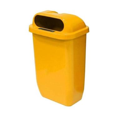 Imagem de Lixeira Papeleira 50 Litros Belosch - Laranja