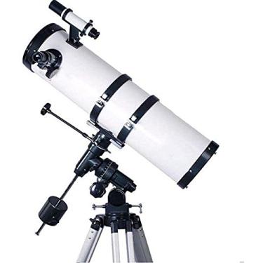 Imagem de pcagfaajmh Telescópio astronômico HD de alta potência, grande calibre, observação de estrelas, céu profundo, luar, telescópio A