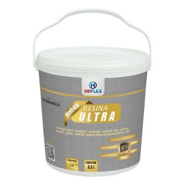 Imagem de Resina Acrílica Econômica HDFlex Incolor  6 em 1 Impermeabilizante, Se