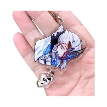 Imagem de Chaveiro Acrílico De Cosplay Fatui Pierro Dottore Regrator Pantalone G