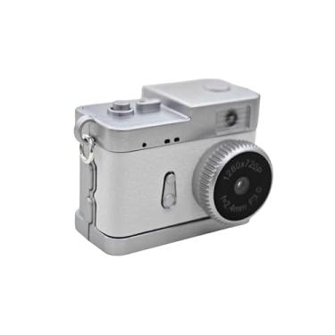 Imagem de Mingzhe Câmera Digital, Mini Câmera Digital 1080p Com Tela de 0,96 pol., retrô Pequena e Compacta Com Chaveiro para Meninos e Meninas Crianças (Branca)