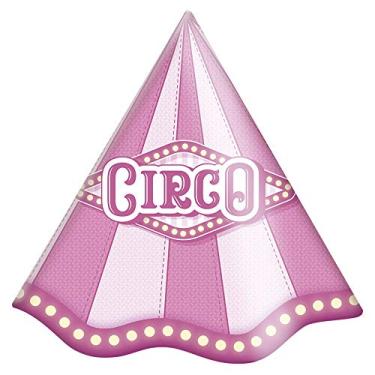 Imagem de Circo Rosa Chapéu c/8 - Festcolor