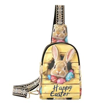 Imagem de CEBUGI Bolsa tiracolo pequena para mulheres, pochete transversal de couro, para caminhadas, viagens ao ar livre