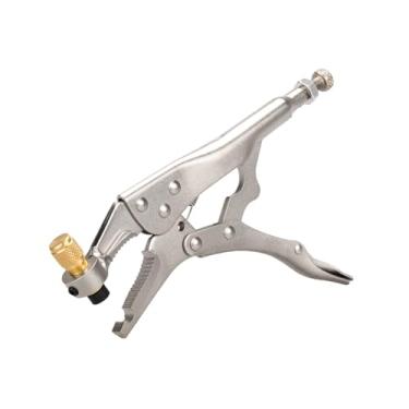 Imagem de DOMINOX Alicate profissional de recuperação de refrigerante, ferramenta de perfuração de perfuração de refrigeração para tubo de cobre de ar condicionado automotivo