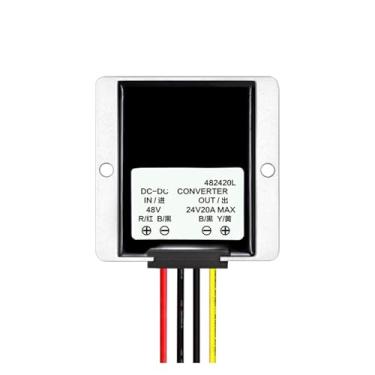 Imagem de Conversor CC 48V para 24V 5A 10A 15A 20A DC 48VDC para 24VDC 10 AMP Step Down DC-DC Conversor de energia 48 volts para 24 volts DIY Buck Voltagem (48V a 24V 20A)