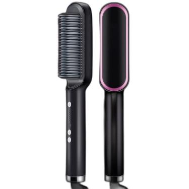 Imagem de Escova 3 Em 1 Alisadora Secadora Alisa 110/220V