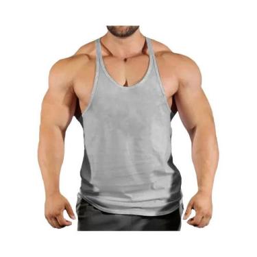 Imagem de Camiseta De Academia Masculina De Secagem Rápida, Colete De Verão Para