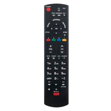 Imagem de Beyution Controle remoto de substituição N2QAYB000779 adequado para Panasonic TV TC-L60E55 TC-60LE554 TC-55LE54 TC-L42E50 TCL60E55 TC60LE554