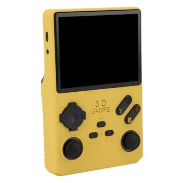 Imagem de Generic Console de Jogos Portátil Com 45 Emuladores Tela HD de 3,5 Polegadas para Colecionadores de Jogos retrô (Amarelo)