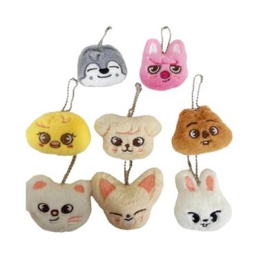 Imagem de Conjunto De Brinquedos De Pelúcia Stray Kids Felix Bangchan 8PCS SKZOO