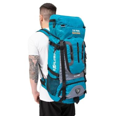 Imagem de MOCHILA ESPORTES 75L GRANDE TREKKING CAMPING MOCHILÃO-Masculino