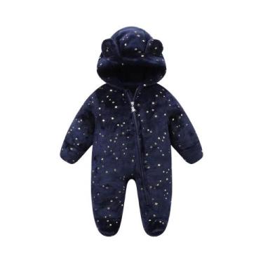 Imagem de Macacão De Flanela Para Bebê Recém-Nascido, Macio E Quente, Para Outon