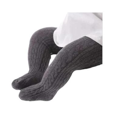 Imagem de Meia-Calça de Algodão para Bebês e Meninas (0-8 anos) - Confortável e 