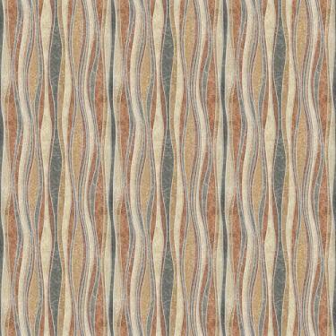 Imagem de RANRAN Papel de parede vintage, papel de parede autoadesivo marrom bege ondulado para decoração de parede de fundo de quarto e sala de estar, 17,3 x 118 polegadas, 14,2 pés quadrados/rolo