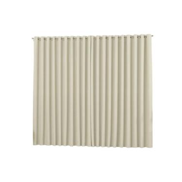 Imagem de Cortina Blackout Palha Para Sala Quarto Em Tecido 5,00X2,80