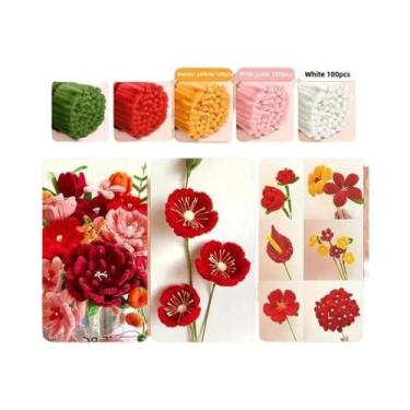 Imagem de Hastes De Chenille De 30cm Para Artesanato DIY, Suprimentos De Arte E 