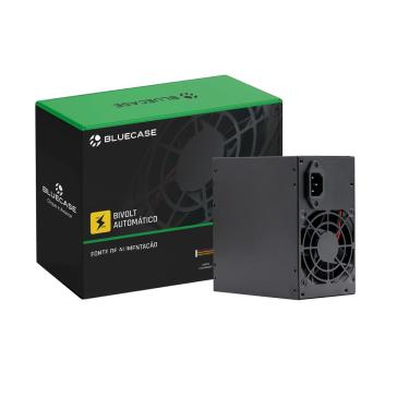 Imagem de Fonte Computador Pc ATX PS/2 350W Bivolt Automatico Bluecase